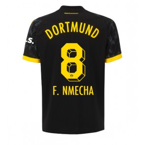 Borussia Dortmund Felix Nmecha #8 Koszulka Wyjazdowych 2023-24 Krótki Rękaw